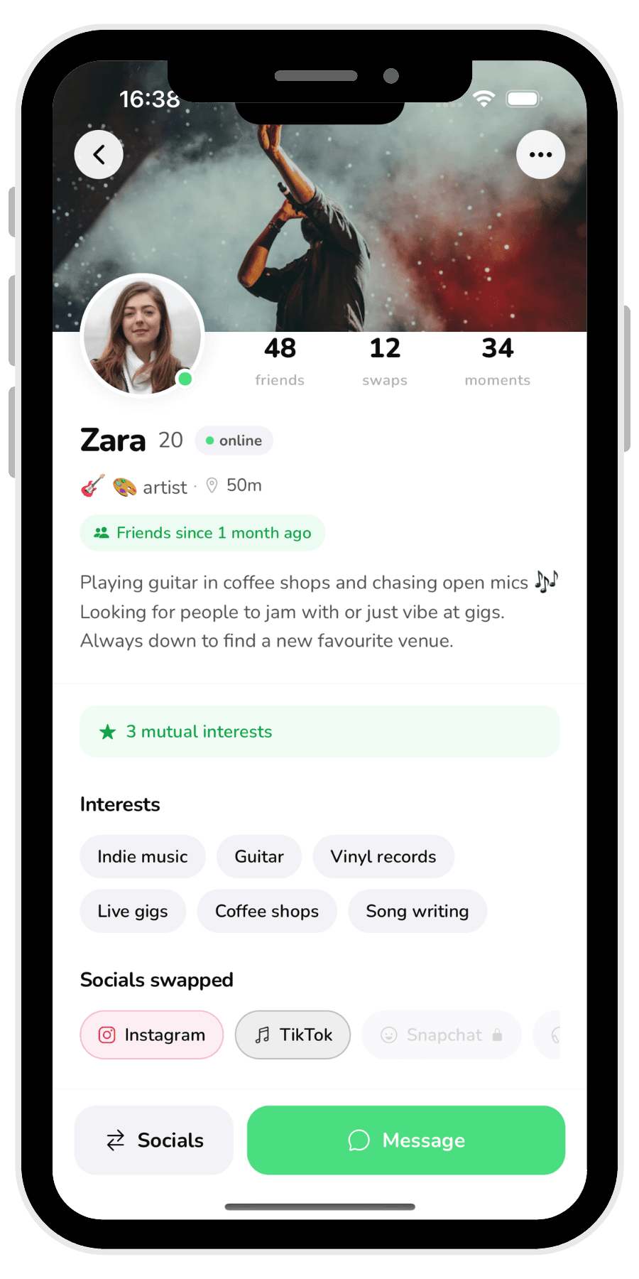 Search feature screenshot